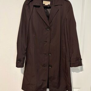 Michael Kors Dark Brown Trench Coat